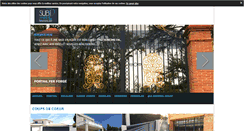 Desktop Screenshot of ferronnerie-sublimetal.com